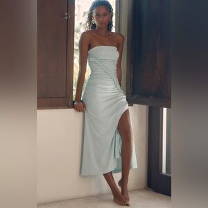 🐚NWT🐚Anthropologie (Celandine) Ruched Tube Dress